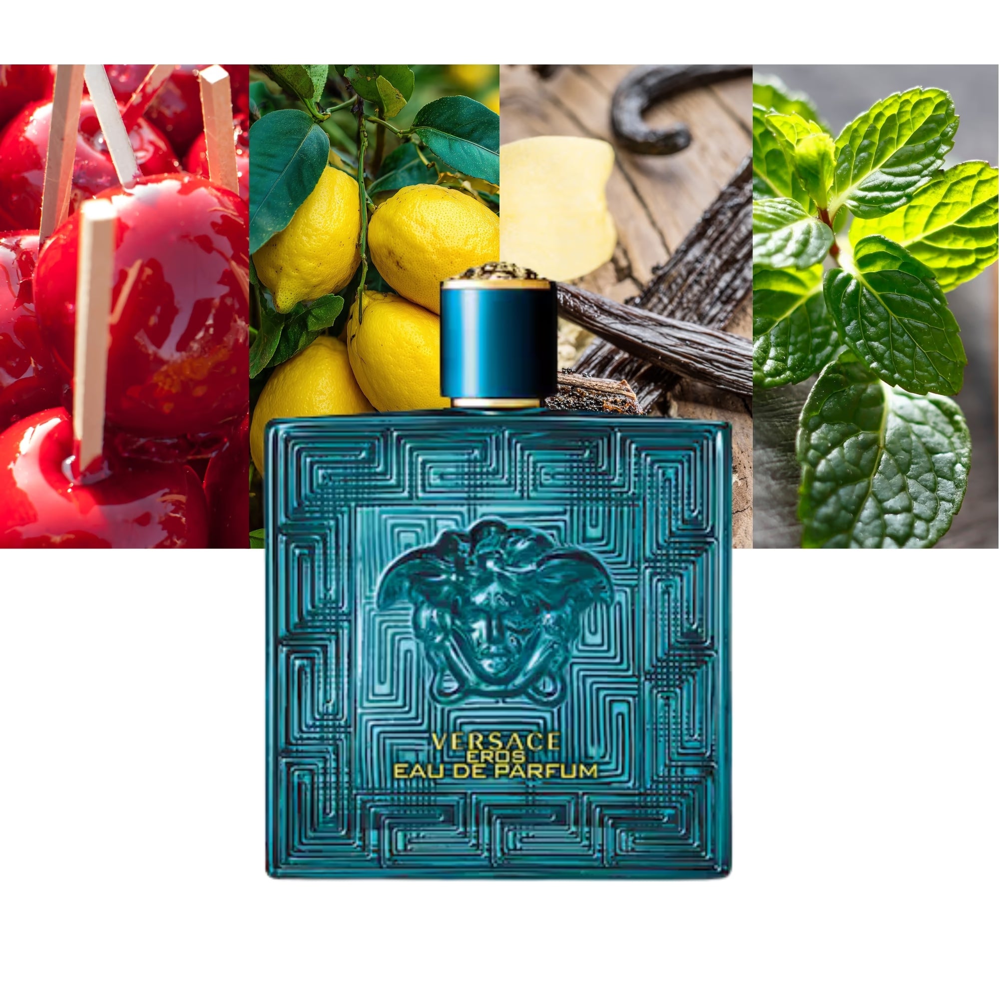 Versace Eros Parfum Spray for Men 3.4 oz / 100 ml – New in Box, Long Lasting Luxury Fragrance