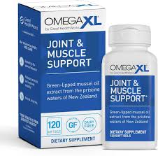 Omega XL Joint Health Supplement with Omega-3 & 30 Essential Fatty Acids – 120 Softgels