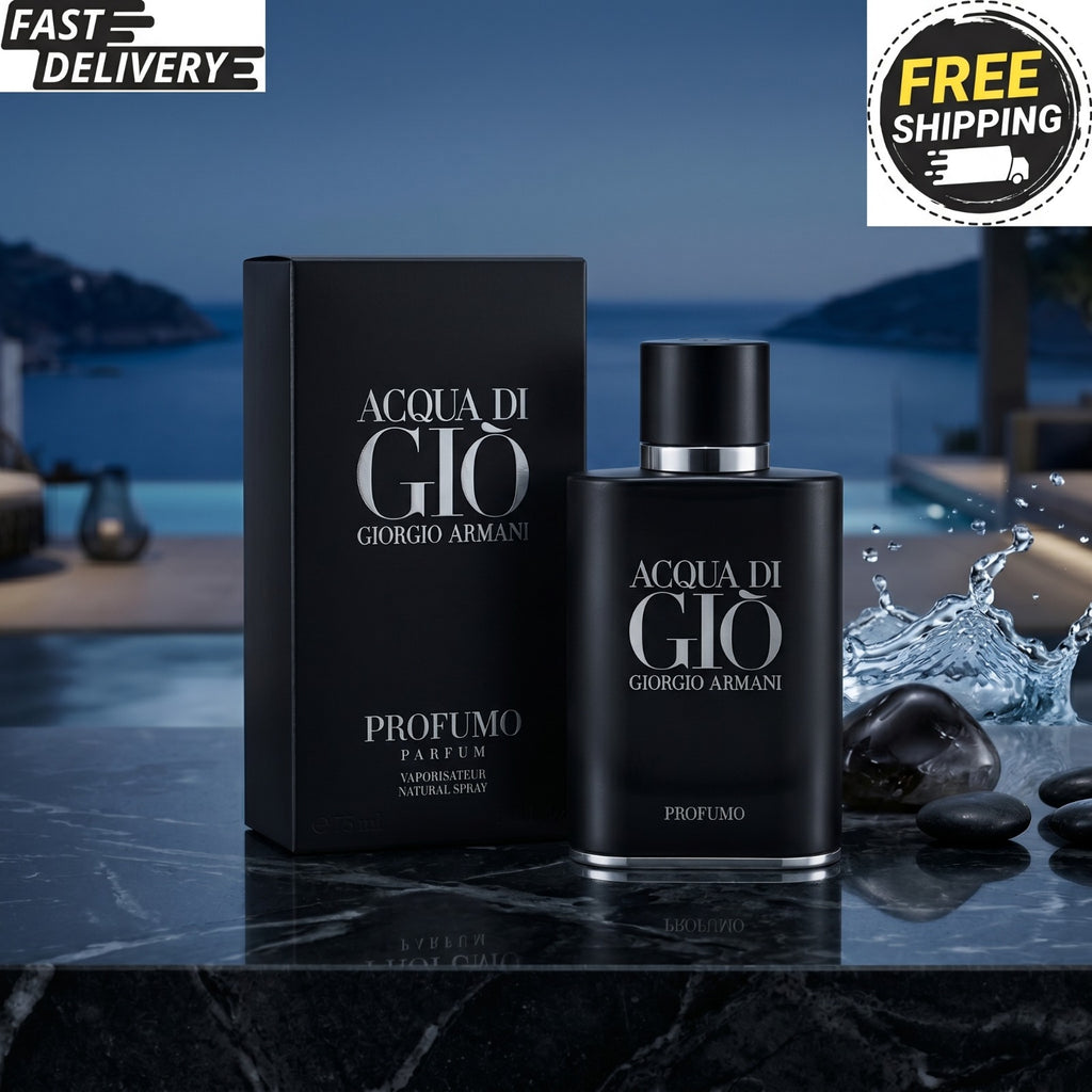 Giorgio Armani Acqua di Giò Profumo Parfum for Men – Long Lasting Luxury Fragrance