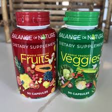 Natures Fruits & Veggies Balance 2 Pack – 180 Capsules | Whole Food Fruit & Vegetable Supplement | Daily Nutrition Support
