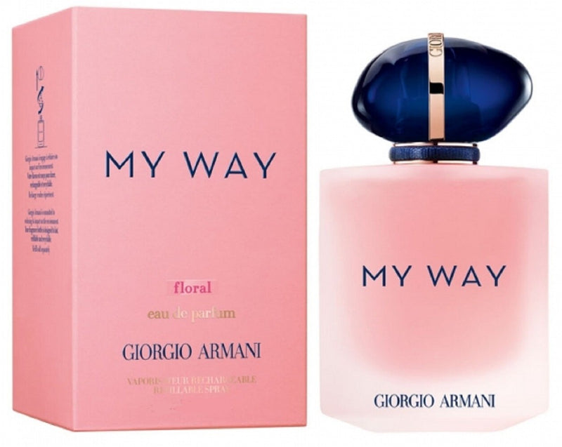 MY WAY FLORAL by Giorgio Armani Eau de Parfum for Women 1.7 oz / 50 ml – Luxury Floral Fragrance Spray, New & Sealed