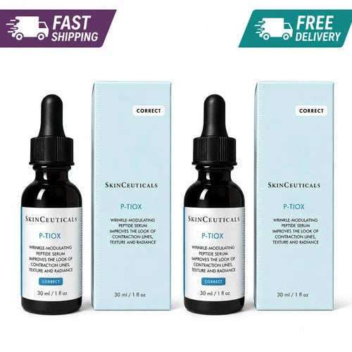 SkinCeuticals P-TIOX Wrinkle-Modulating Peptide Serum 30ml / 1 fl oz (Pack of 2)