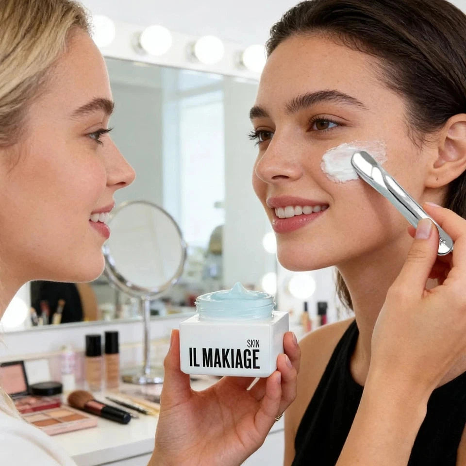 IL MAKIAGE Skin Hydration Moisturizing Face Cream with Applicator – Lightweight Glow Cream